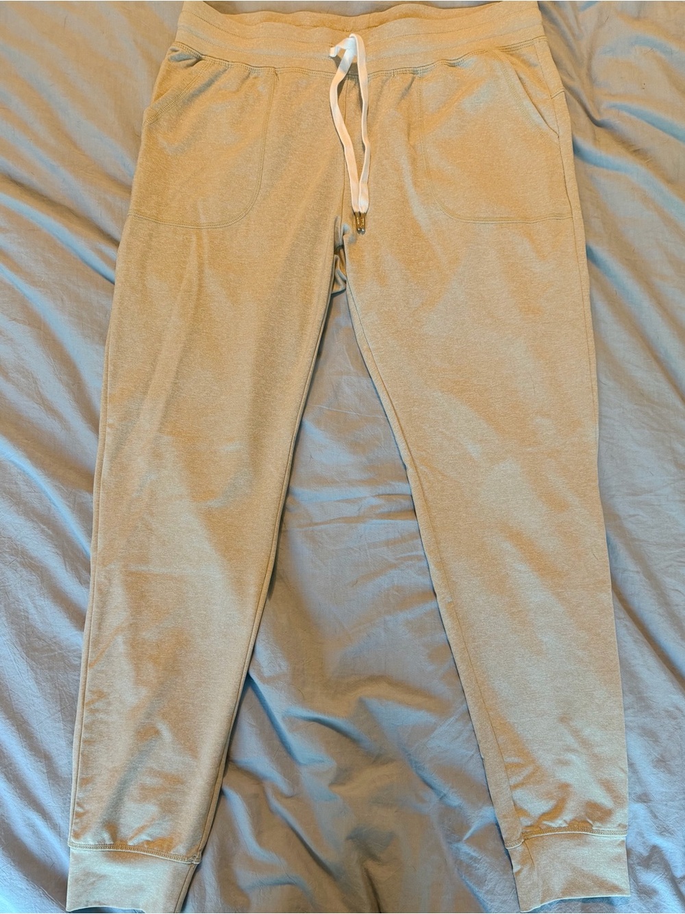 Jogger Pants in Beige Like New